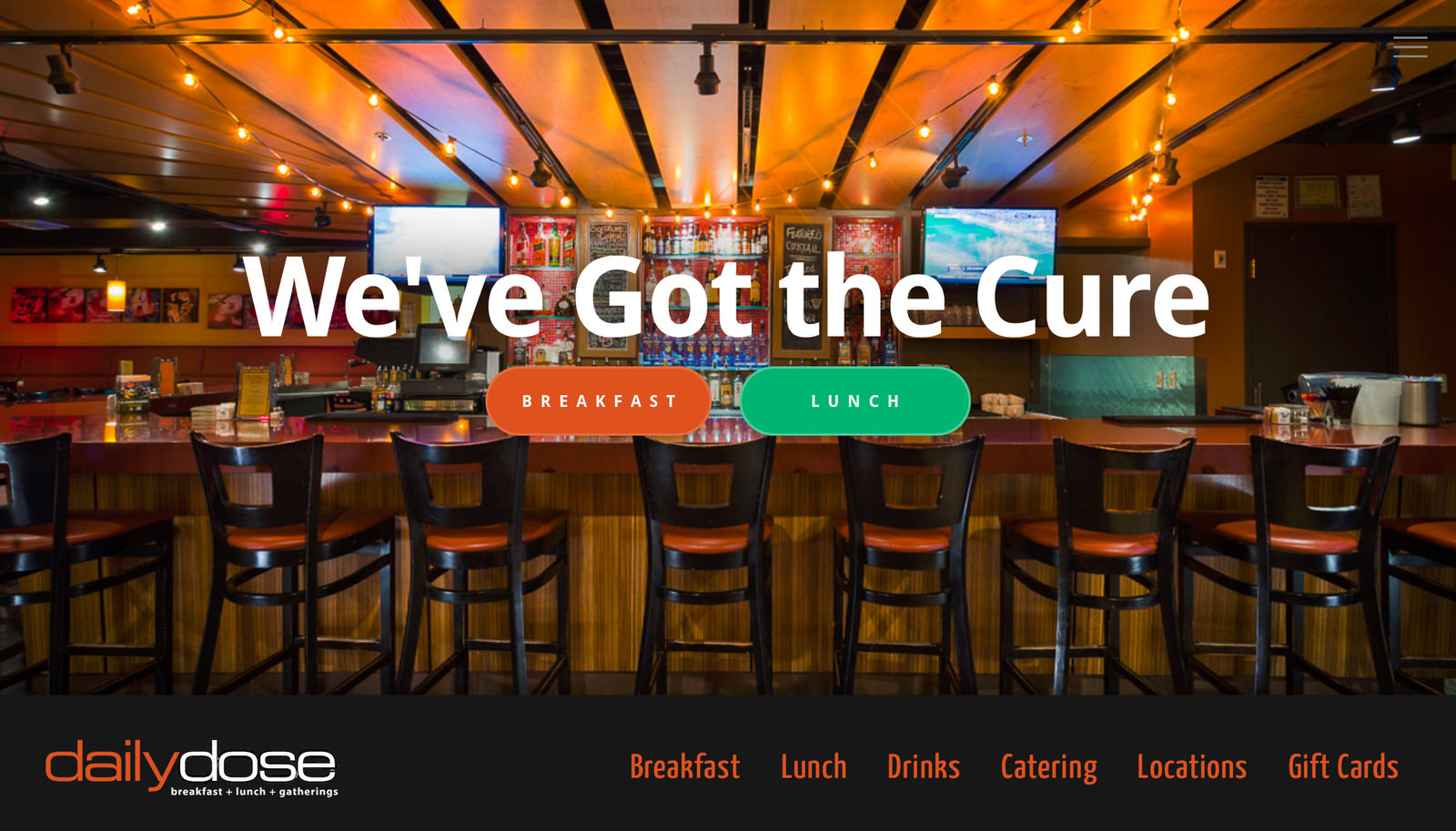 Restaurant Homepage - Featured Image